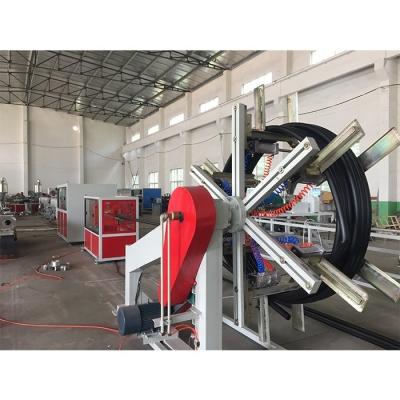 China 160-250mm Pipe Diameter PE Pipe Extrusion Machine with Output Capacity 250-350kg/h for sale