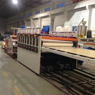 China High Capacity PVC Hard Surface Foam Sheet Making Machine with Screw Material 38CrMoALA and Design for sale