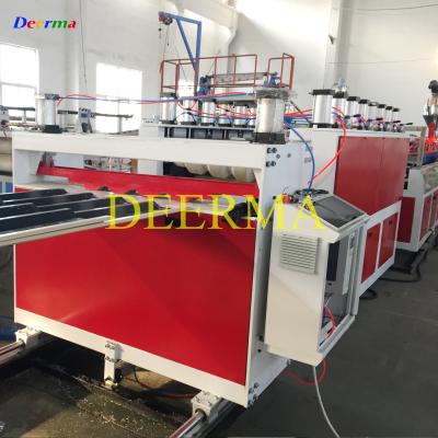 China 38CrMoALA Screw Material PVC Hollow Wave Roof Tile Production Line with SIEMENS Motor for sale