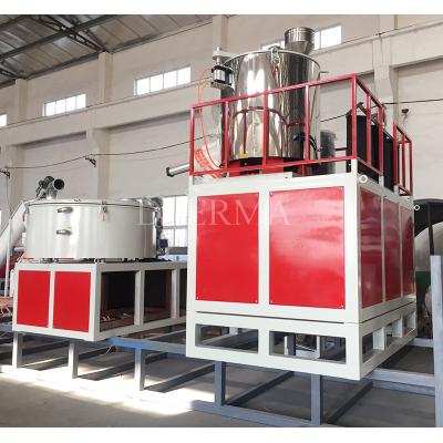 Cina 45 kW di potenza PVC PP PE Mixer/Mixing Machine per 600L Max. Volume di carico richiesto in vendita