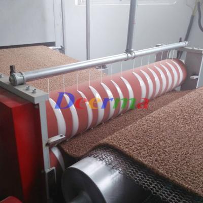 China Customized PVC Coil Mat Machine with 55 rpm Screw Speed and 120 mm Screw Diameter for sale