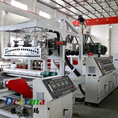 China PVC-matmachine/productielijn/mat-extruder met Siemens-frequentiekonverter Te koop