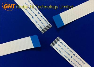 China High Technology 1 mm FFC Cable Flat Flexible 12 Pin Ribbon Cable For CD / DVD for sale