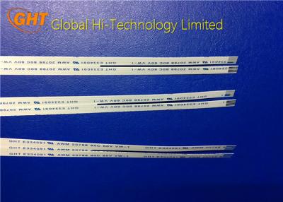 China 6 Pin 1 mm Ribbon Cable Tin Plating 4 + 4pin U - Cutting Original Manufacturer for sale