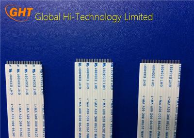 China Economic OEM 0.8mm Pitch Flat Flexible FFC Cable With Soldering for sale