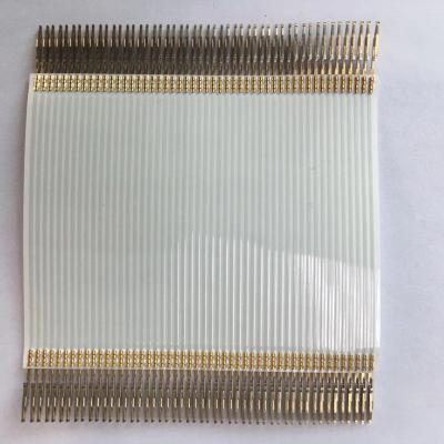 China Terminal Crimping Flexible Flat Cable , 1.27 Mm Pitch Ribbon Cable With TE Connector for sale