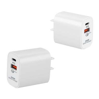 China Premium Mobile Phone and 18W QC3.0 Wall Quality 20W PD Fast Charger For Smart Phone for sale