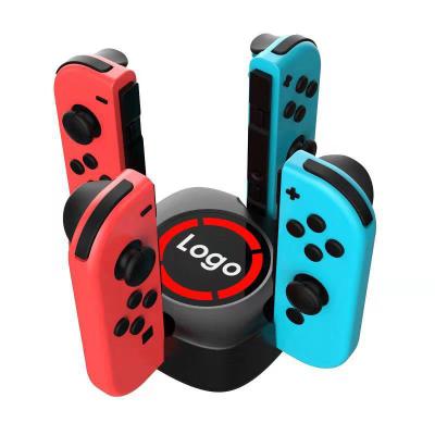 China ABS Summer 2020 New 4 in 1 Charging Dock Charger Stand for Nintendo Switch JoyCon for sale