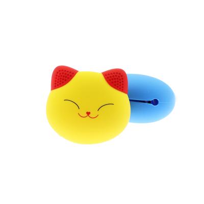 China Mobile Phone Types Cute Cat Design 3 in 1 USB Cable Silicon Pouch for Promotion, Customized Ideation Acceptable for sale