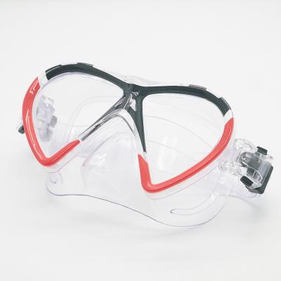 China Two window swimming /diving mask 4x4 face mask full set cheap snorkel mask snorkel and snorkel AMQ1154 wateready for sale