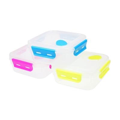 China Wholesale Cheap Microwavable Plastic Air Vent Food Storage Container for sale