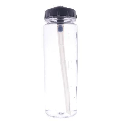 China Viable Cheap Handlebars 750ml Straw Gym Plastic Water Bottles Running for sale