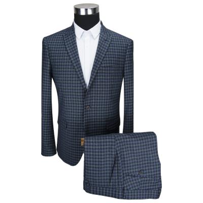 China Anti-Wrinkle Premium Suit Stylish Men's Slim Fit Blazer And Pants 2 Piece Suit Set for sale