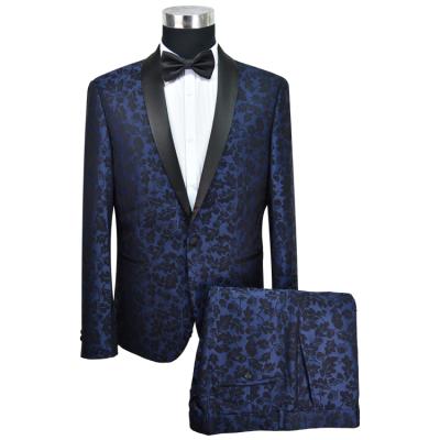 China High Quality Anti-Wrinkle Slim Fit Business Formal Wedding Suits Set For Men for sale