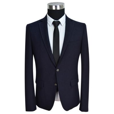 China Wholesale Custom Anti-wrinkle business style slim fit men's blazers casual man suits for sale