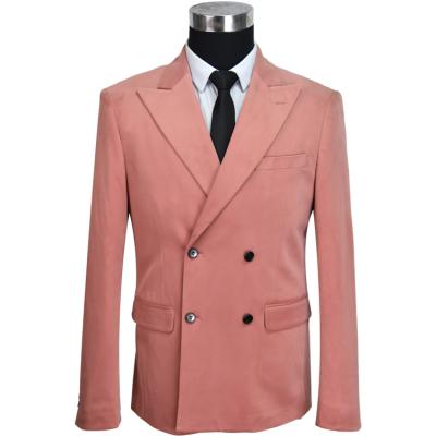 China New Latest Design Anti-wrinkle Man Fashion Casual Men's Slim Blazers Suit for sale