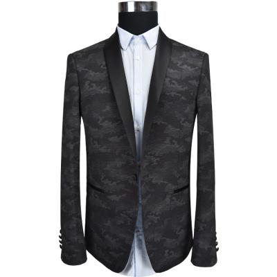 China High Quality Anti-Wrinkle Mens Slim Fit Casual Office Business Blazers Formal Suit Workwear for sale