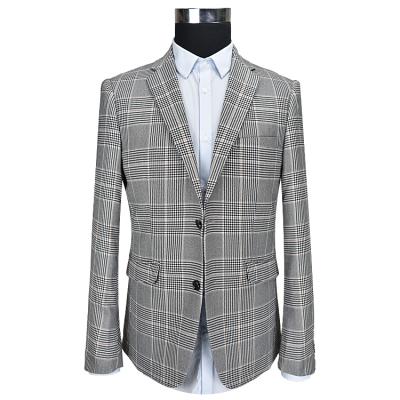 China 2021 Anti-wrinkle high quality fashion slim fit blazer men's casual blazer jacket for sale