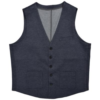 China High Quality Formal Fashion Suit Waistcoat Anti-wrinkle Casual Dress Classic Suit Vest For Men for sale