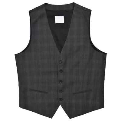 China High Quality Formal Casual Fashion Waistcoat Anti-wrinkle Waistcoat Classic Suit Vest For Men for sale