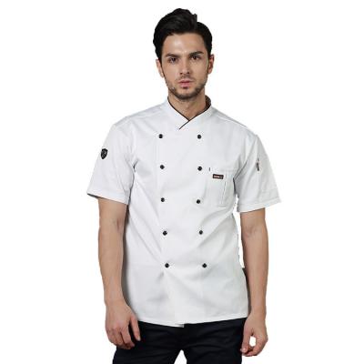 China restaurant & Bar Personalized Customized Chef Jacket Hotel Kitchen Restaurant Chef Coat Other Uniform for sale