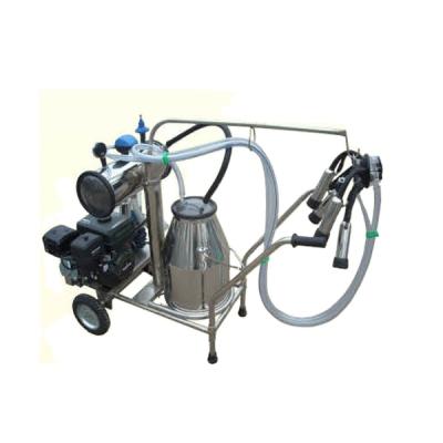 China Electric farms and gasoline vacuum pump low price portable cow milking machine for sale