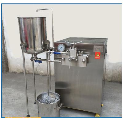 China food & Biopharmaceutical Medium Low Production Beverage Homogenizer Plant 100Mpa High Pressure Test Homogenizer For Dairy Equipment for sale