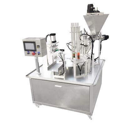 China Automatic Food Disc Coffee Capsule Sealing Machine Coffee Cup Sealing Machine Filling Machine for sale