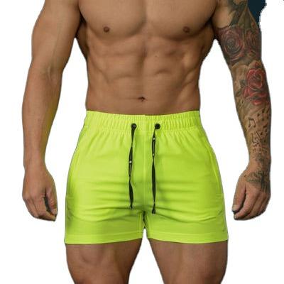 China QUICK DRY OEM Men's Fashion Shorts Polyester Nylon Customize Logo Sport Shorts Solid colours Running Sport Pants For Men for sale