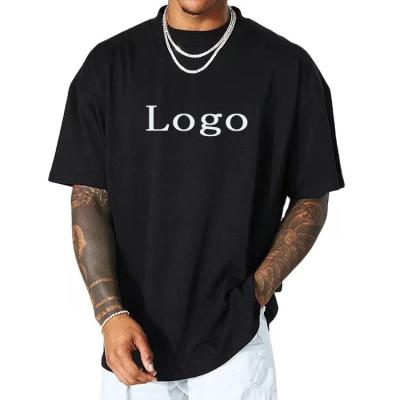 China Anti-Shrink High Quality Pure Cotton Short Sleeve Shirts Casual Sports Running Unisex Loose T-shirts Customize T-shirts With Logo for sale