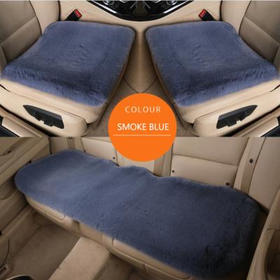 China Factory Direct Supply Eco-friendly High Quality Luxury Warm Universal Genuine Wool Curly Fur Car Seat Covers for sale