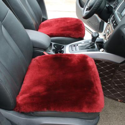 China Customized Australian High Quality Eco-friendly Luxury Real Long Real Fur Winter Car Seat Covers for sale