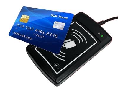 China Dual Interface Contact and Contactless Smart Card Reader Writer NFC Reader Writer Used for transactions online payments securely using credit cards ACR1281U-C1 for sale