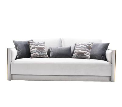 China (Others)Adjustable Living Room Couch Fabric Bed Furniture With Single Chair Office Sofas for sale