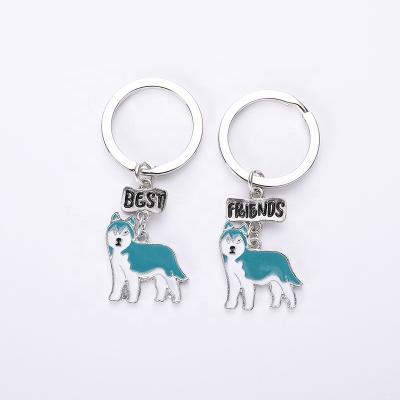 China China New Cartoon Animal Puppy Form Good Friend Key Chain for sale