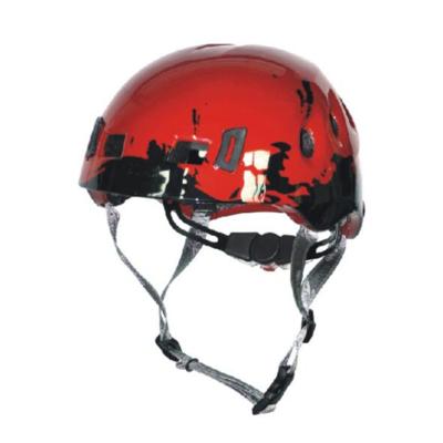 China PC Shell Inmold Rock Climbing Helmet With PC Shell CE EN 12492 Approved Lightweight Climbing Helmet for sale