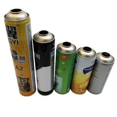 China Chemical Aerosol Cans Air Freshener Spray Empty Tinplate Material High Pressure Diameter 65mm for sale