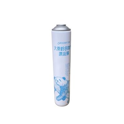 China Household Products 800ml 3 Pieces Tinplate Aerosol Can For Oxygen Metal Spray Can for sale