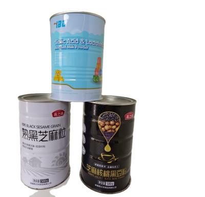 China Food Tin Milk Powder Packing Box / Healthy Food Box for sale