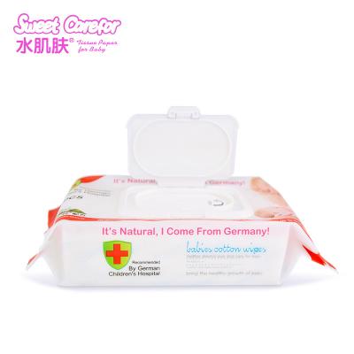 China Medical or Hospital Personal Care Disinfection Alcohol Free Private Label Hand and Face Disinfection Sanitizing Wet Wipes for Babies and Children for sale