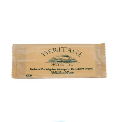 China Hand & Mouth OEM Restaurant Individually Wrapped Wet Wipes for sale