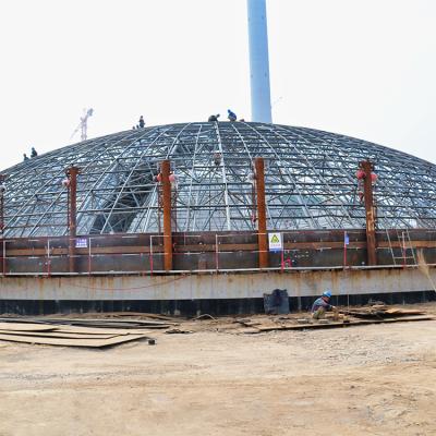 China Factory Steel Frame Structure Bulk Materials Storage Yard for sale