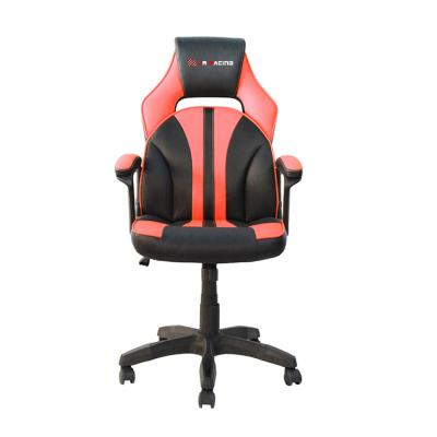 China Cheap Generic Black PU Leather Computer Ergonomic Swivel Swivel Racing Recliner Gaming Chairs for sale