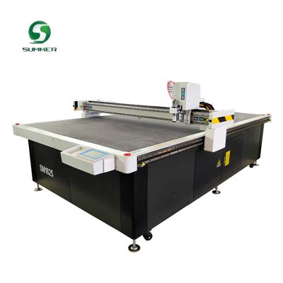 China Garment shops carpet silk silicon fiberglass carbon cloth pvc xpe loop rubber acrylic round knife cutting machine for sale