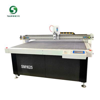 China Garment Shops CNC Oscillating Knife Slitter For Thick Paper Plastic Sheet Woven Fabric Linen Textile Cutting for sale