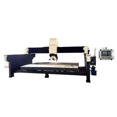 China Building Material Stores Best Selling SM-2030 5 Axis Bridge Saw CNC Stone Quartz Marble Cutting Machine for sale