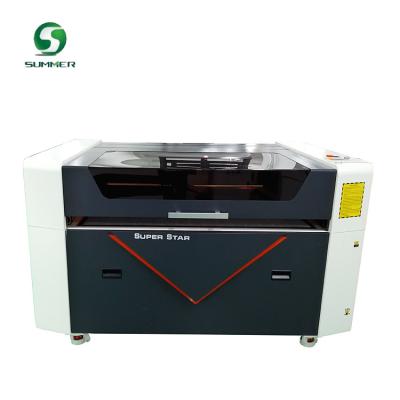 China Laser CUTTING SM-1390/6090 40-100W CO2 Laser Embroidery Machine Price Laser Cutter Machine for sale