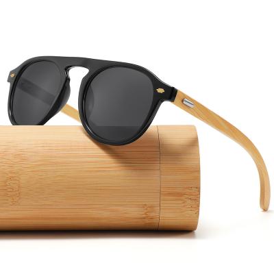 China Fashion Sunglasses Shape Skateboard Polarized Wooden Bamboo Sunglasses For Designer Wooden Sun Glasses UV400 Awesome Brand Men Women New for sale