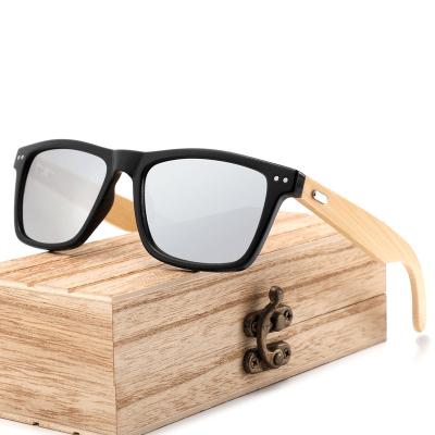 China Unique Fashion Sunglasses Blue Lenses Anti Brand Glasses Bamboo Blue Light Blocking Sunglasses for sale