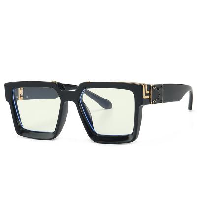 China Fashion Sunglasses Small Millionaire Sunglasses Unique Silver Frame Branded Designer Sunglass Square Eyeglasses 2021 Sun Shades for sale